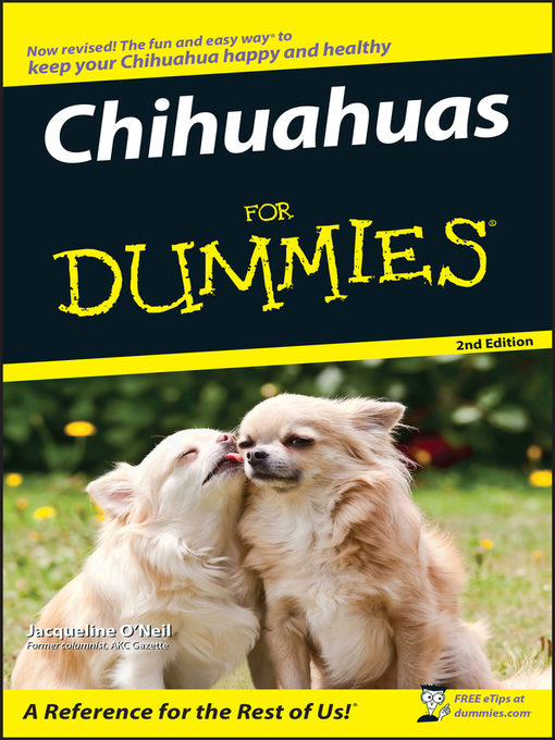 Title details for Chihuahuas For Dummies by Jacqueline O'Neil - Available